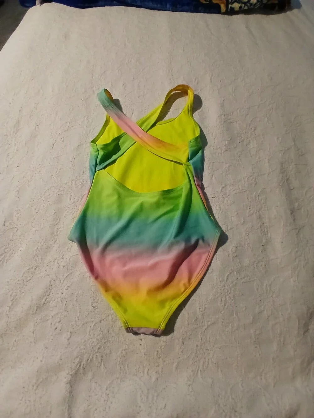 Girls Swim Suits Bundle - Tropical Floral, Pineapple & Neon Prints SIZE 10/12